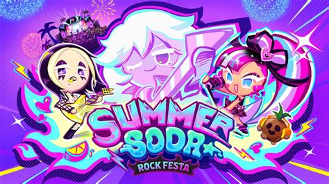 A new month means an awesome new update for Cookie Run Kingdom. . Cookie run kingdom summer soda rock festa guide